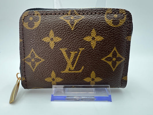Upcycled by VV Louis Vuitton Compact Zippy Wallet