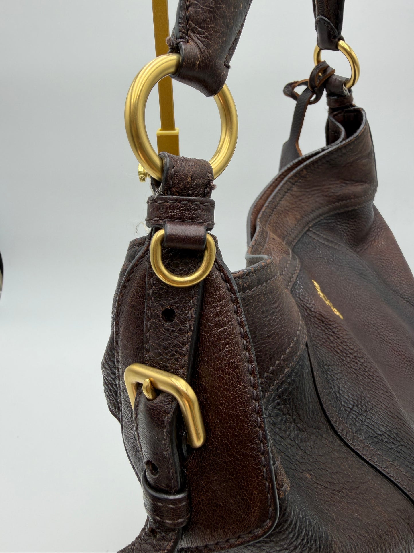 Prada Deerskin Hobo