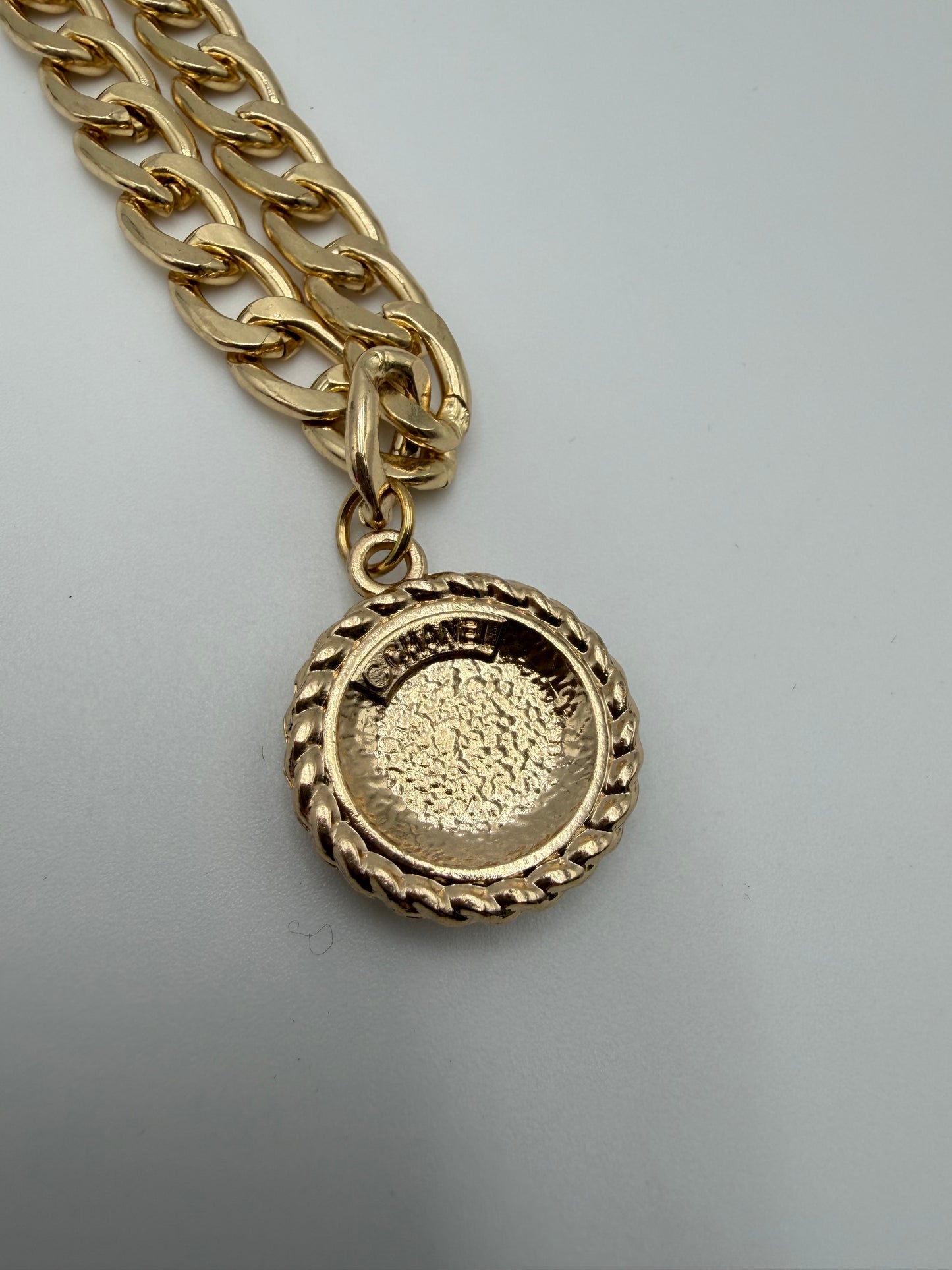 Chanel Interlocking CC Necklace