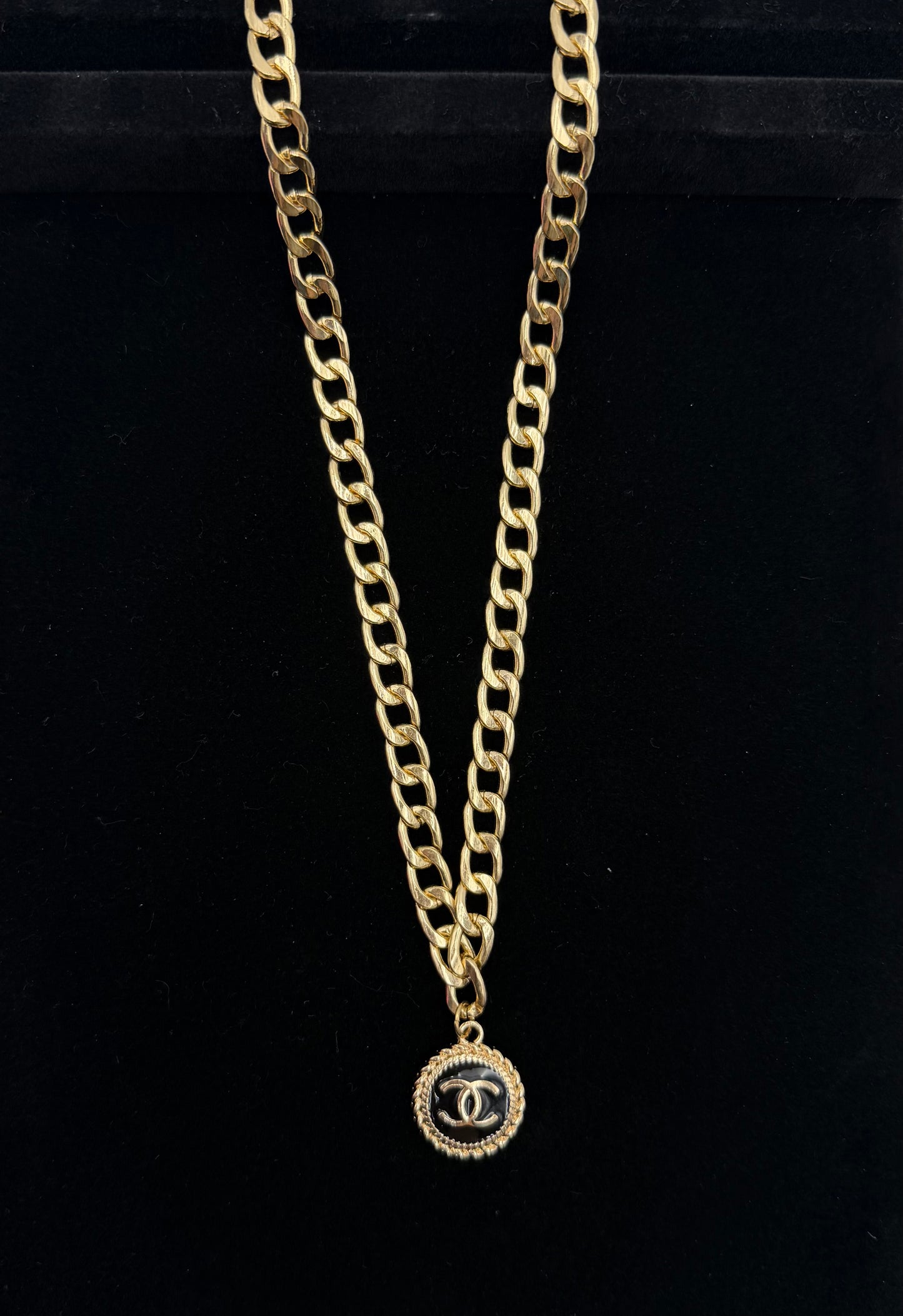 Chanel Interlocking CC Necklace