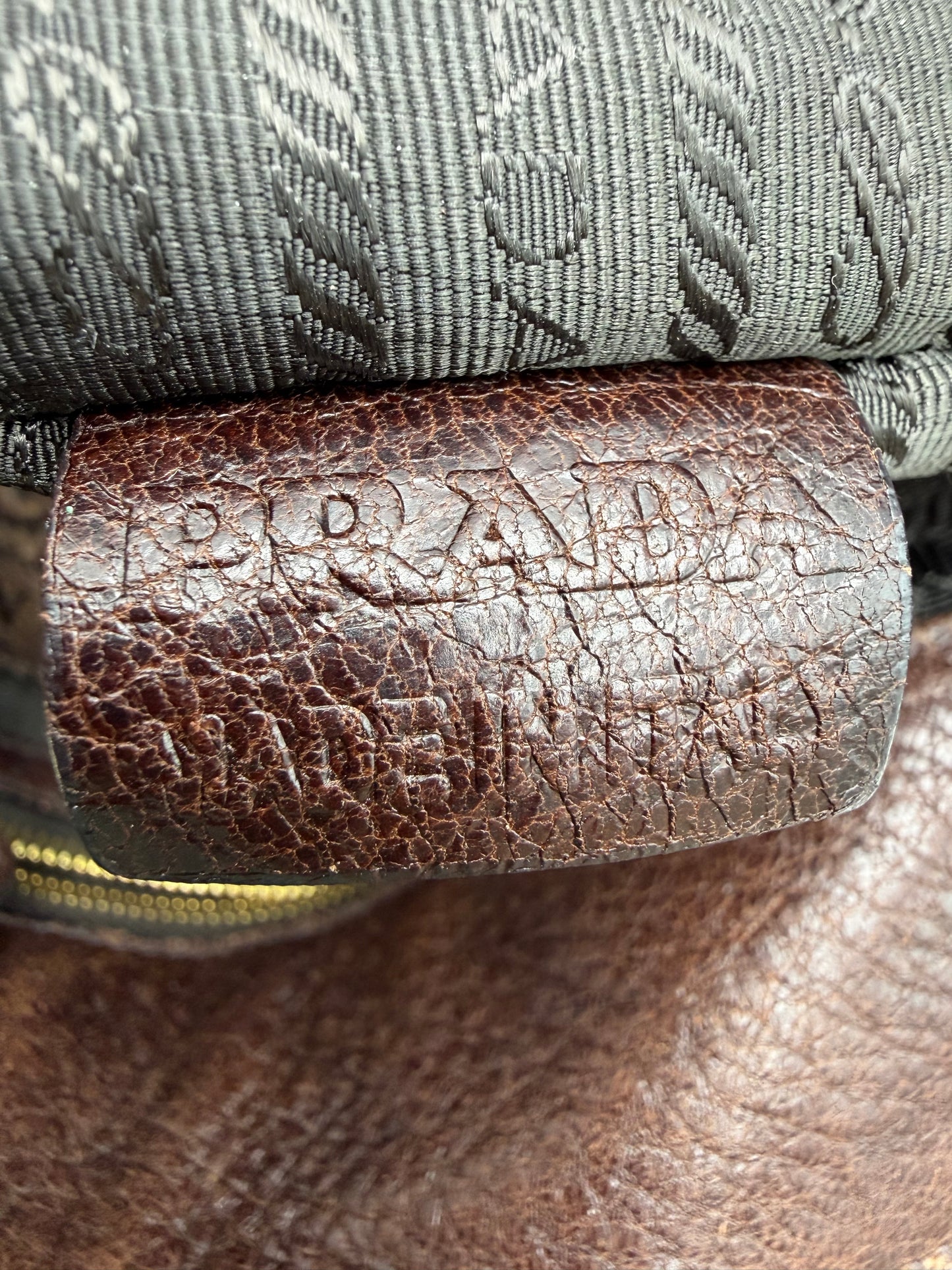 Prada Deerskin Hobo