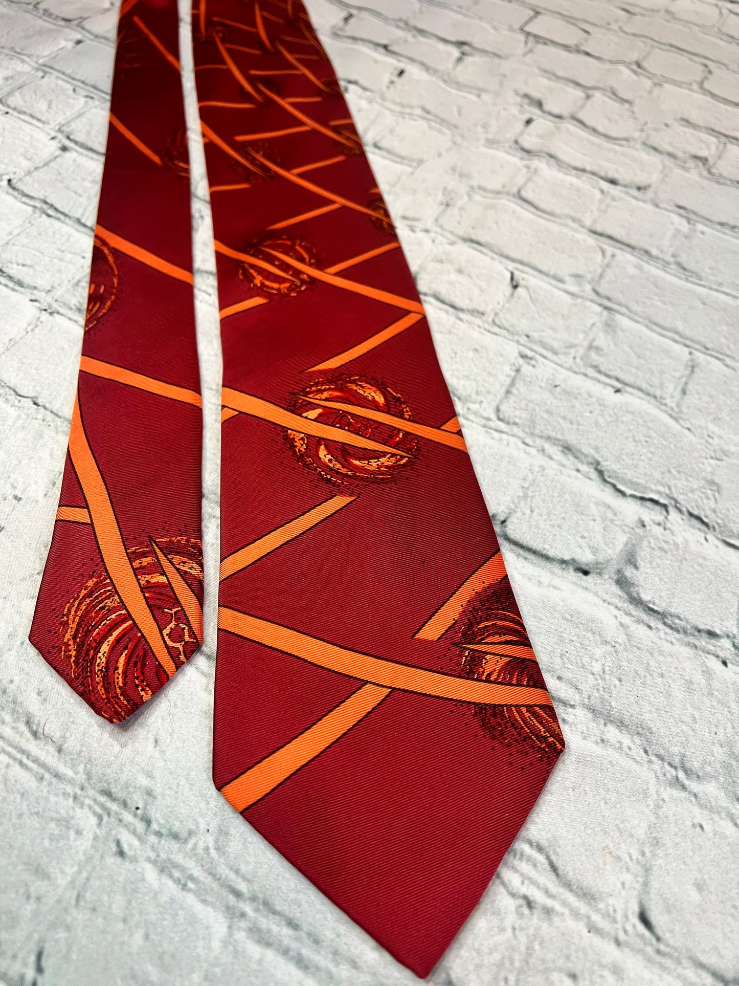 Hermes 100% Silk Neck Ties