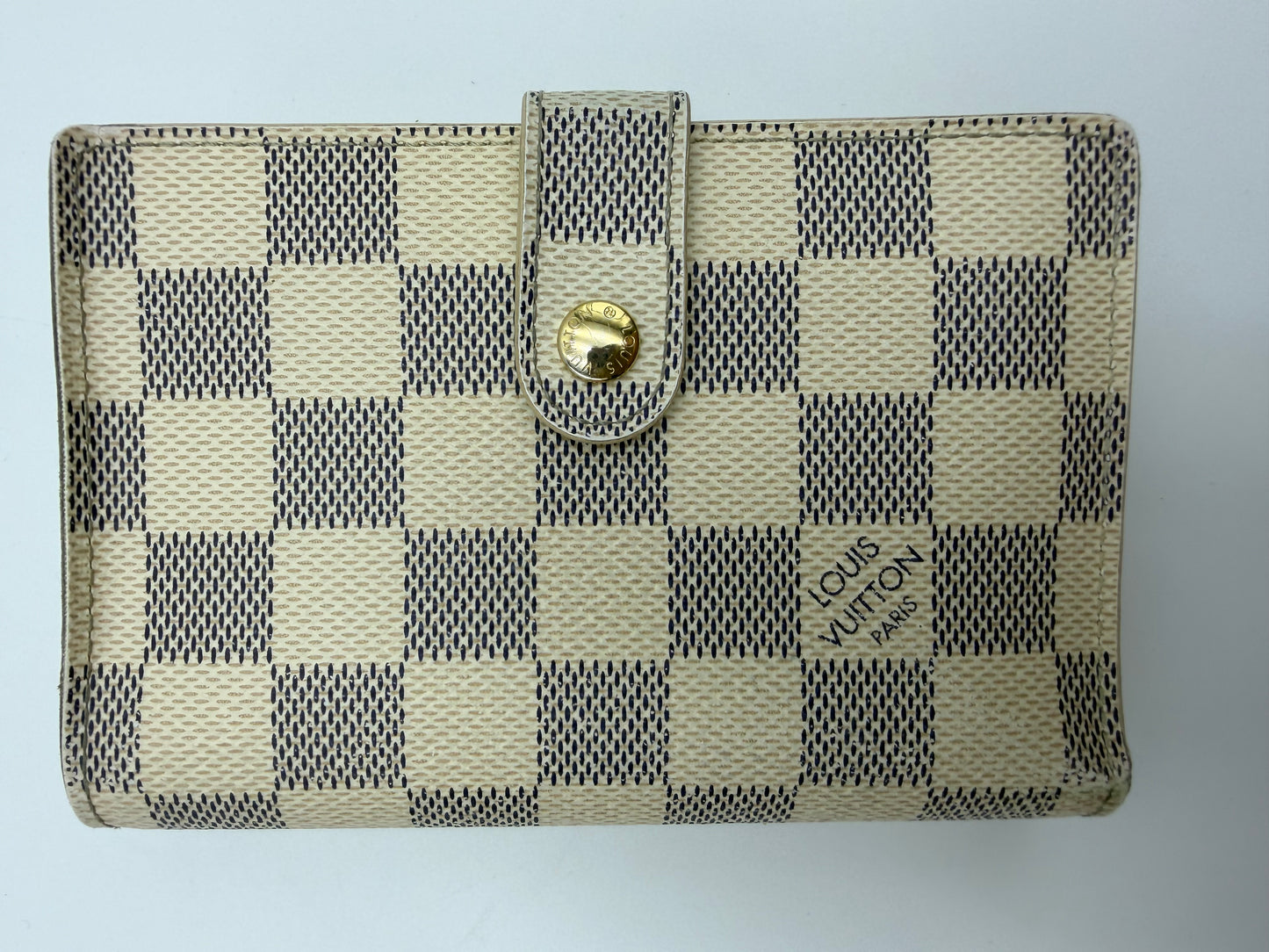 Louis Vuitton Damier Azure Kisslock Wallet