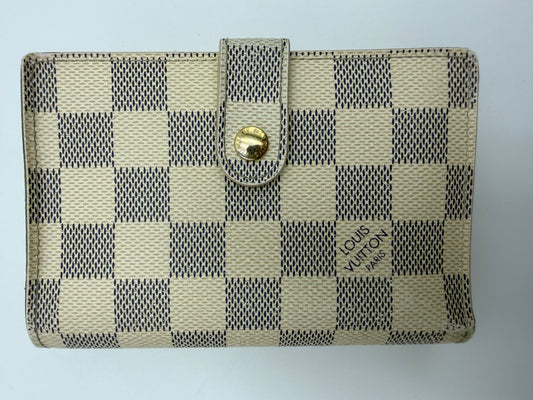 Louis Vuitton Damier Azure Kisslock Wallet
