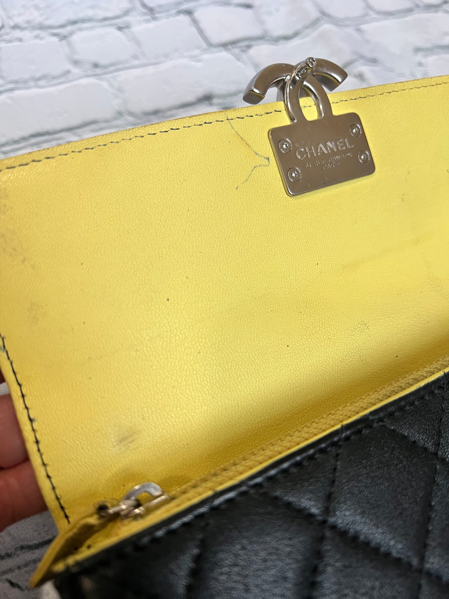 Chanel Half Coco Mark Flap Wallet