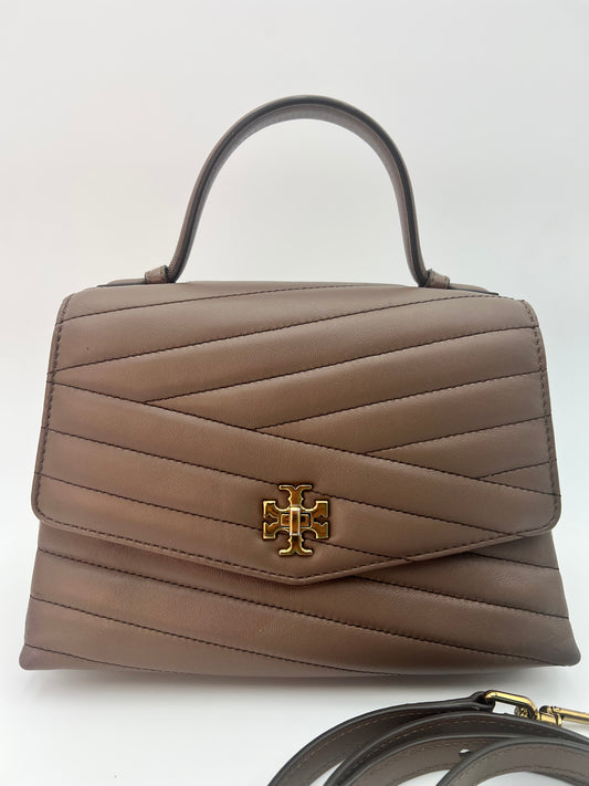 Tory Burch Kira Top Handle Taupe