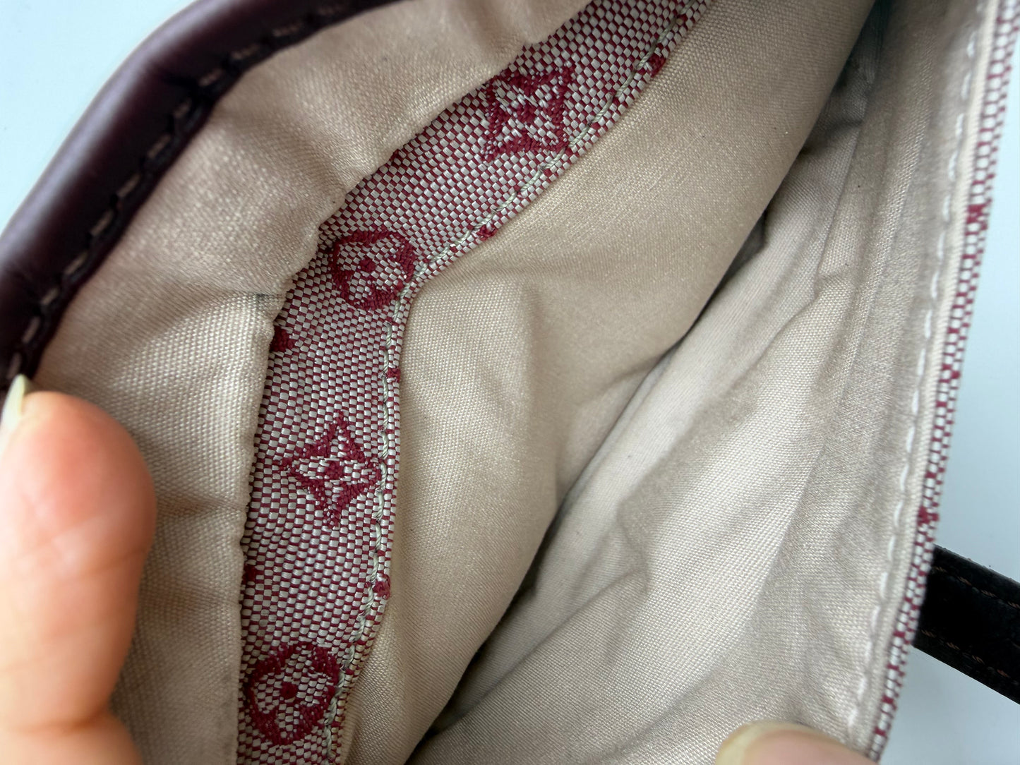 Louis Vuitton Mini Lin Clutch/Wallet