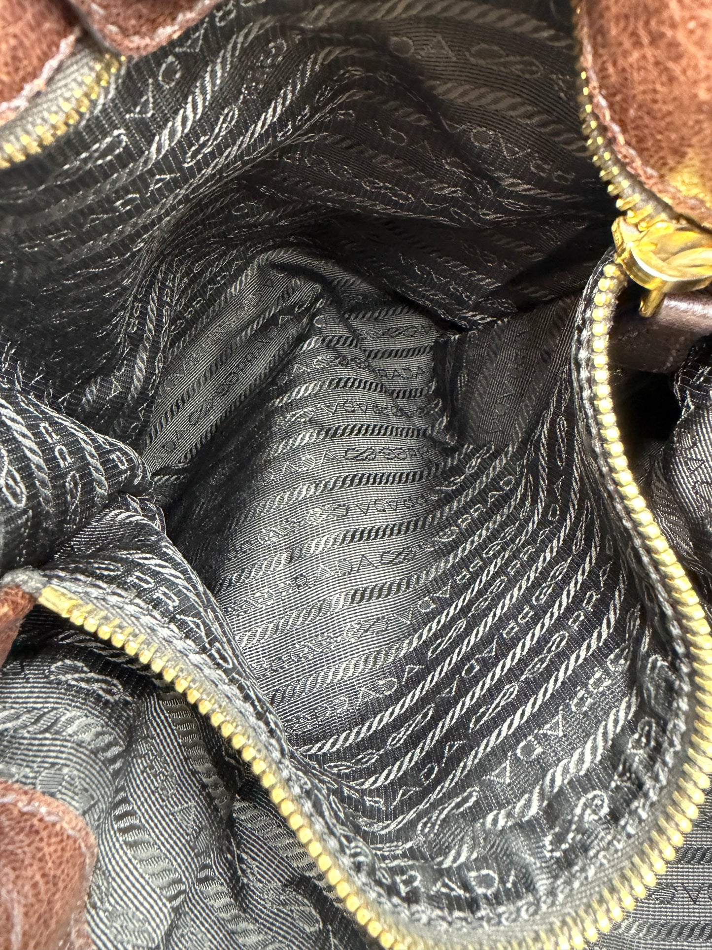 Prada Deerskin Hobo