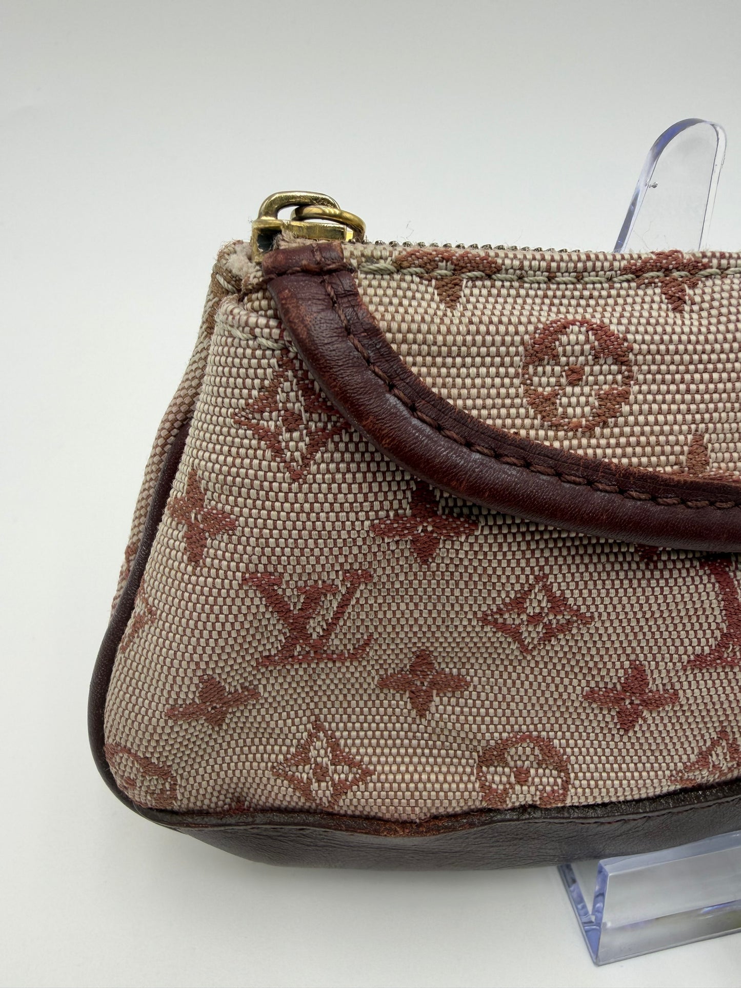 Louis Vuitton Mini Lin Clutch/Wallet