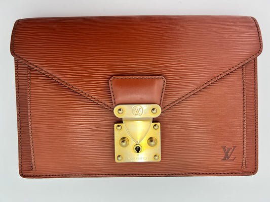 Louis Vuitton Epi Sellier Dragonne Clutch