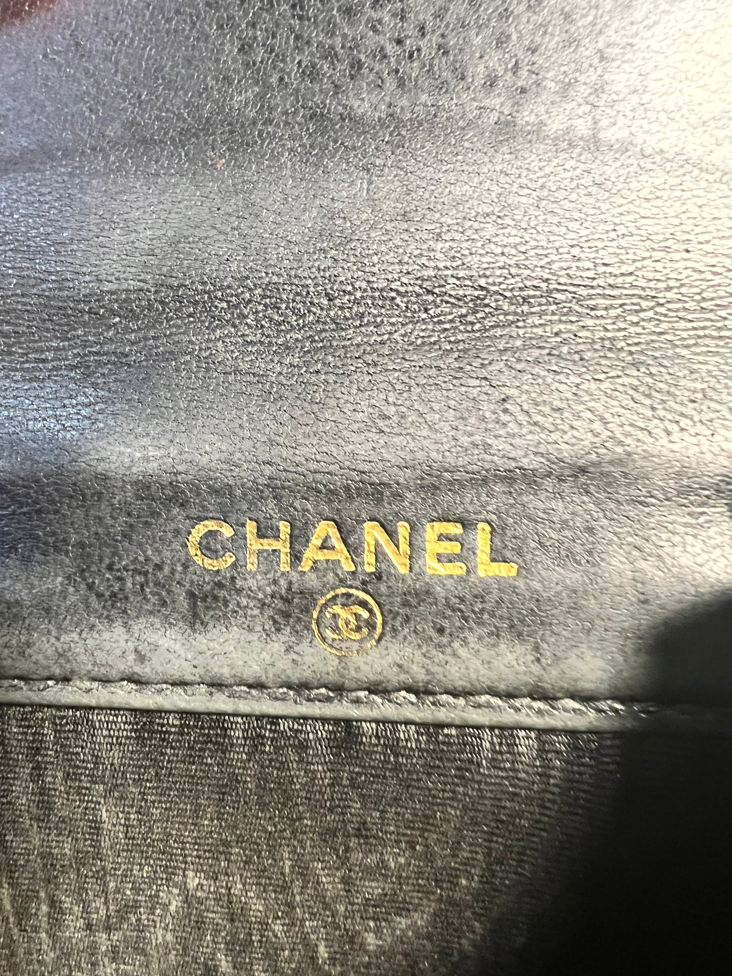 Chanel Compact Wallet Caviar Calfskin