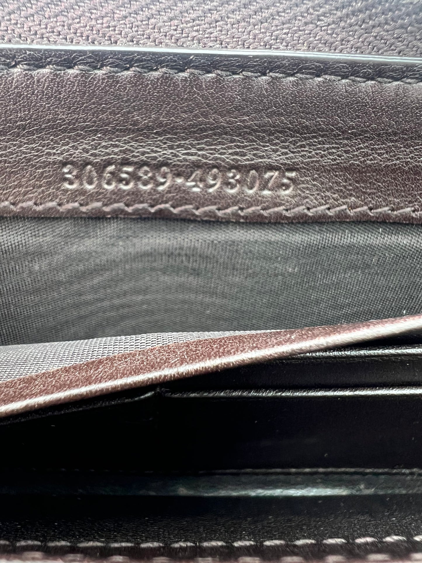 Guccissima Interlocking G Zip Around Wallet