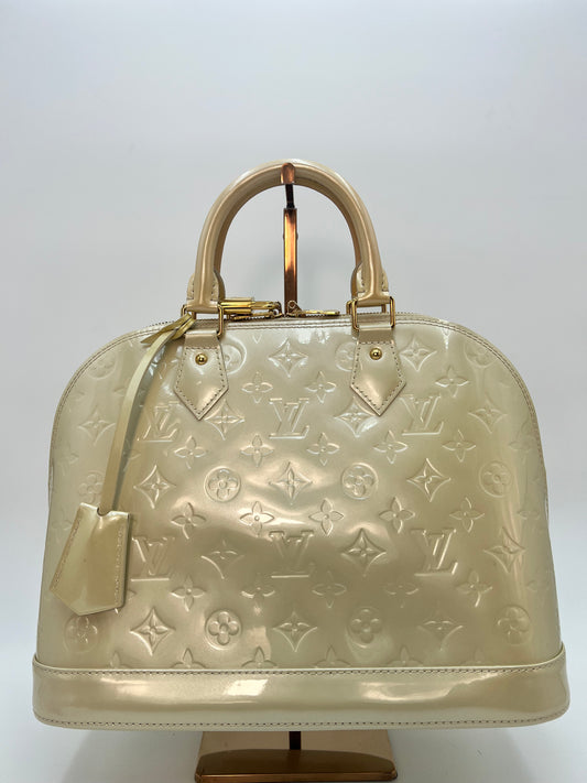 Louis Vuitton Vernis Alma PM (Pearl)