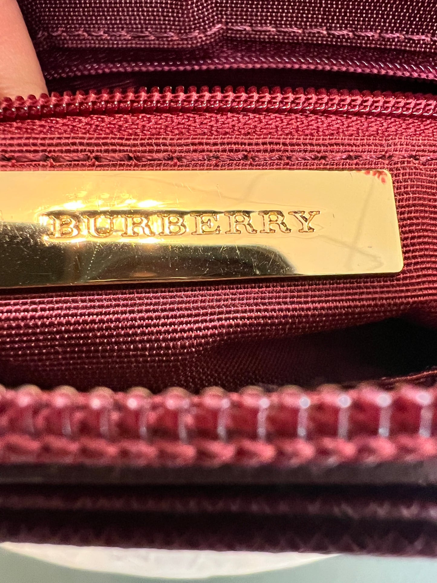 Burberry Nova Check Shoulder Bag