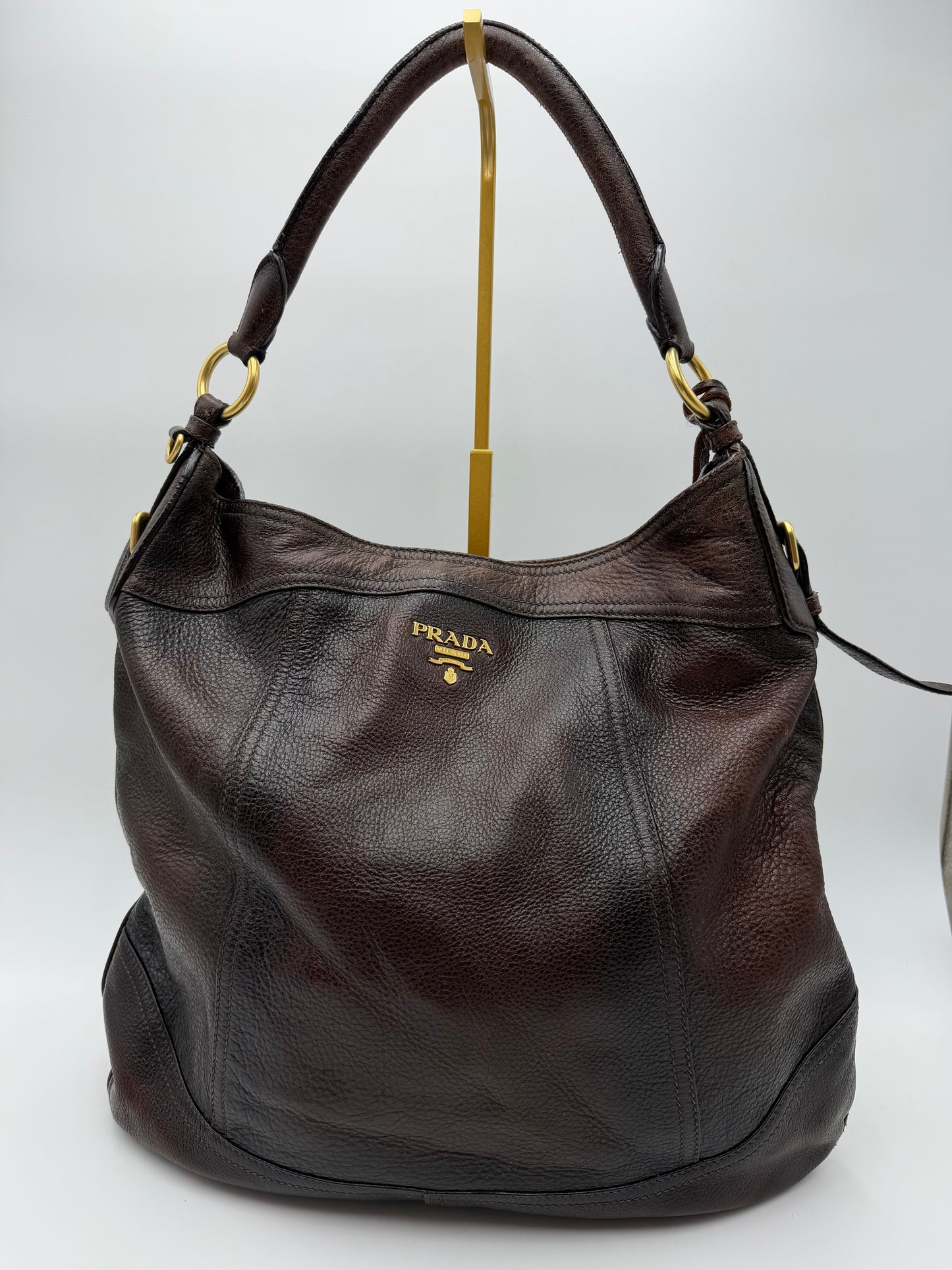 Prada Deerskin Hobo