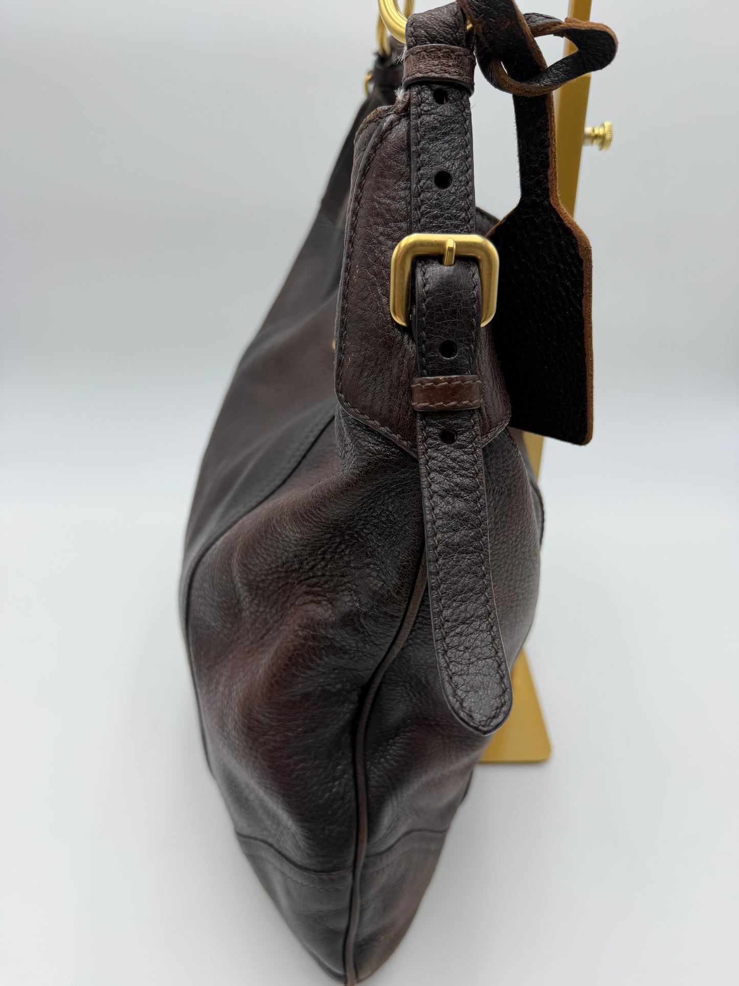 Prada Deerskin Hobo