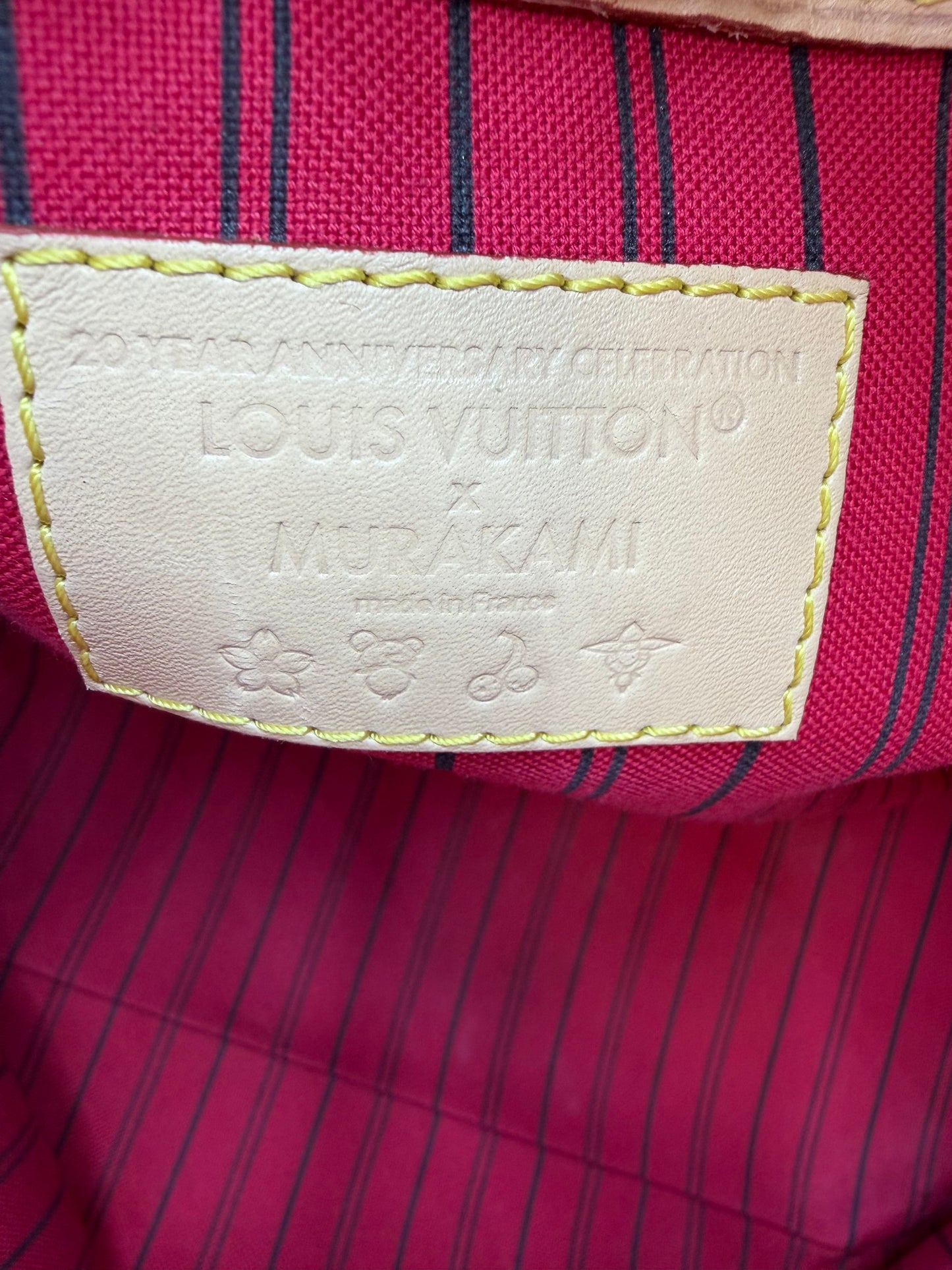 Louis Vuitton 2025 Takashi Murakami Neverfull MM