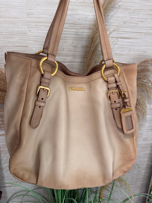 Prada Deerskin Shoulder Bag