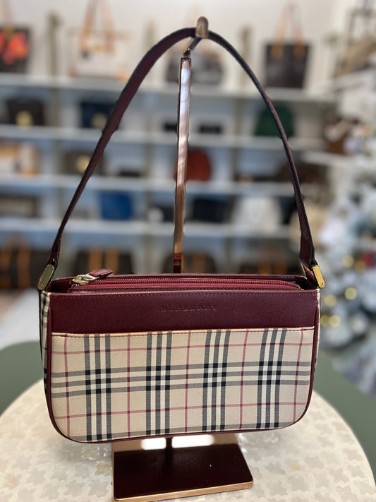 Burberry Nova Check Shoulder Bag