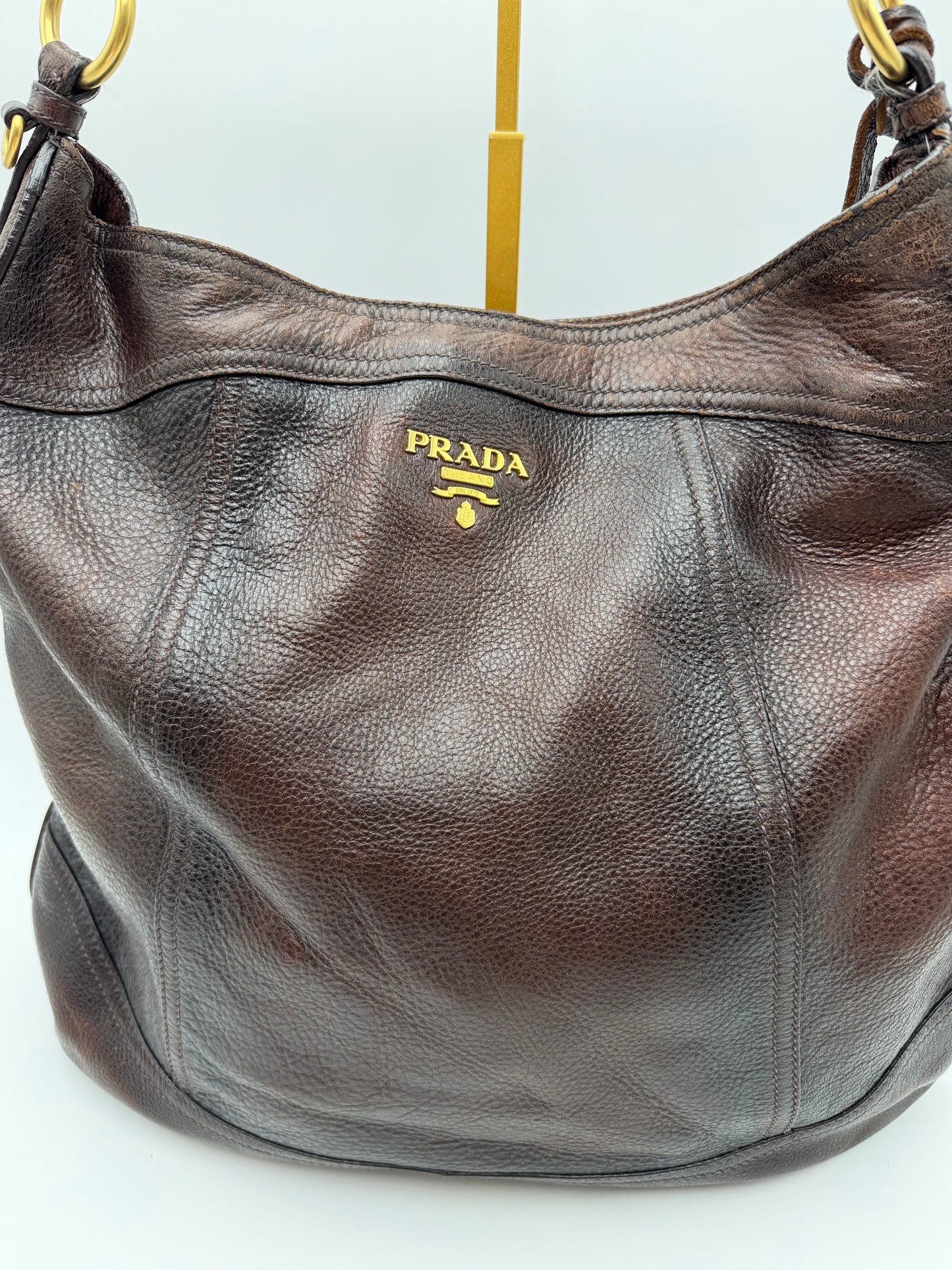 Prada Deerskin Hobo