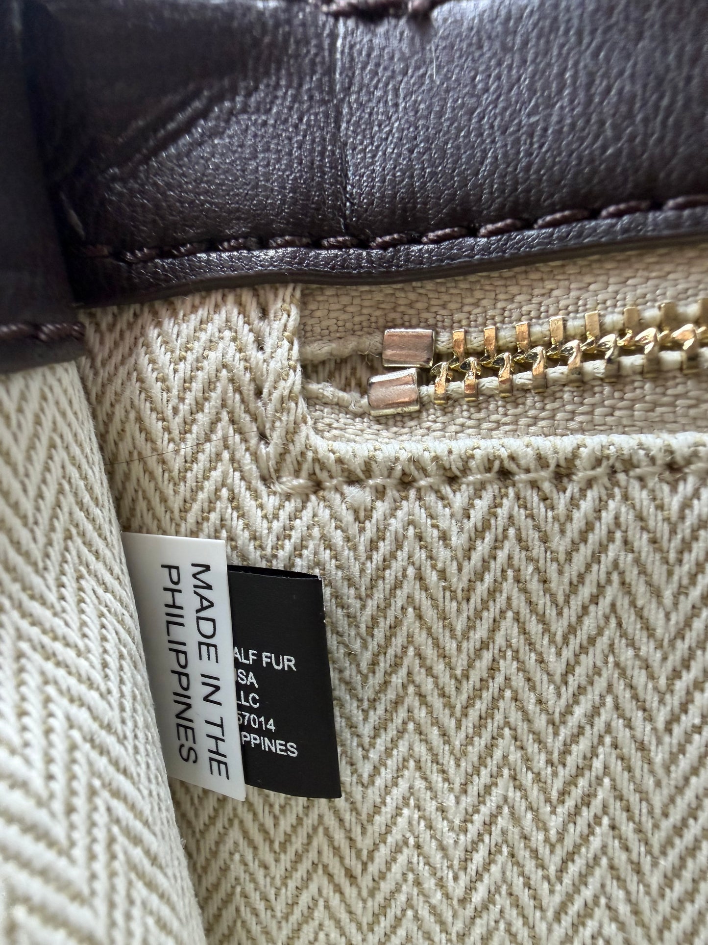 Tory Burch Britten Calf Hair 2 Way