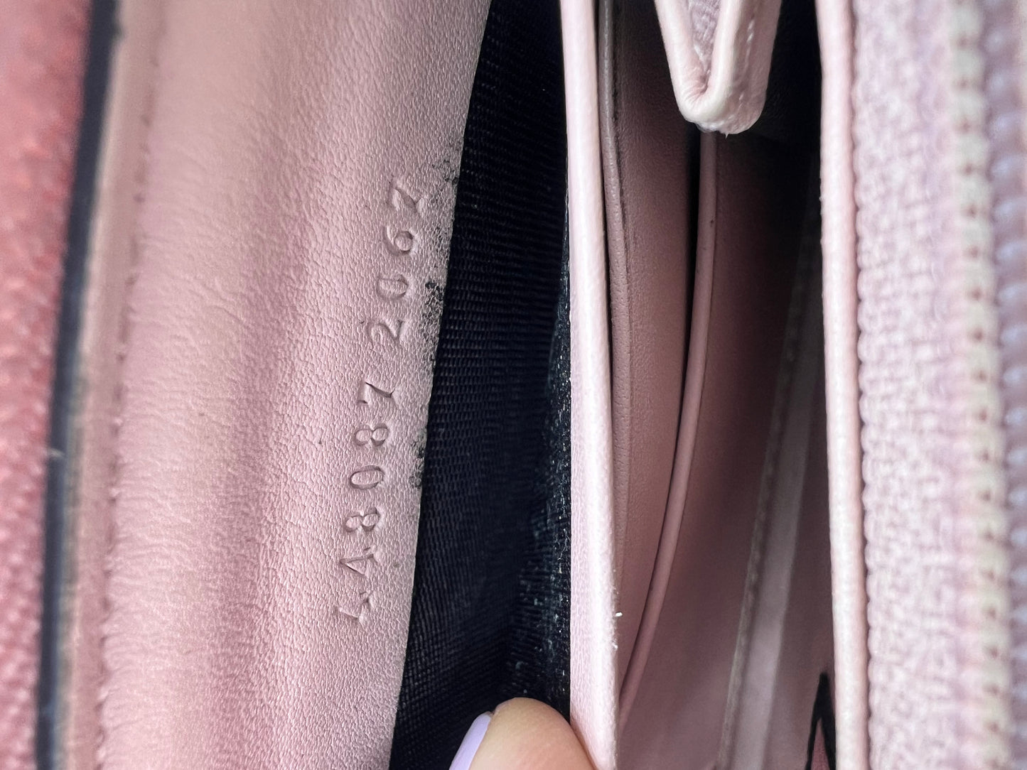 GucciGhost Pink Star Wallet