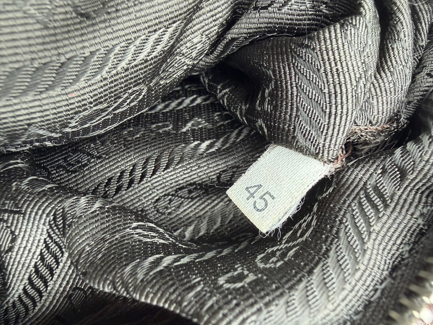 Prada Brown Nylon/Leather Hobo