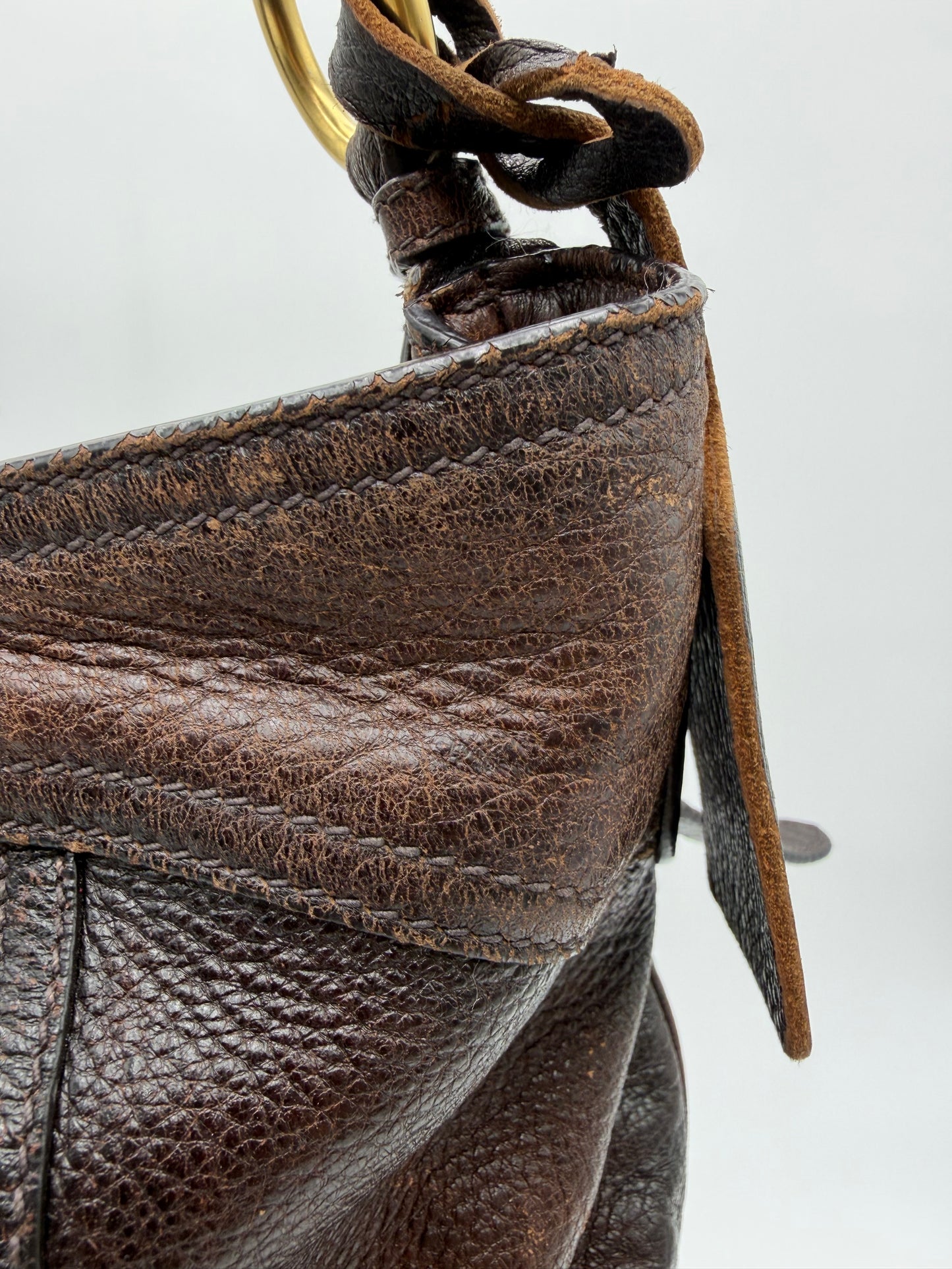 Prada Deerskin Hobo