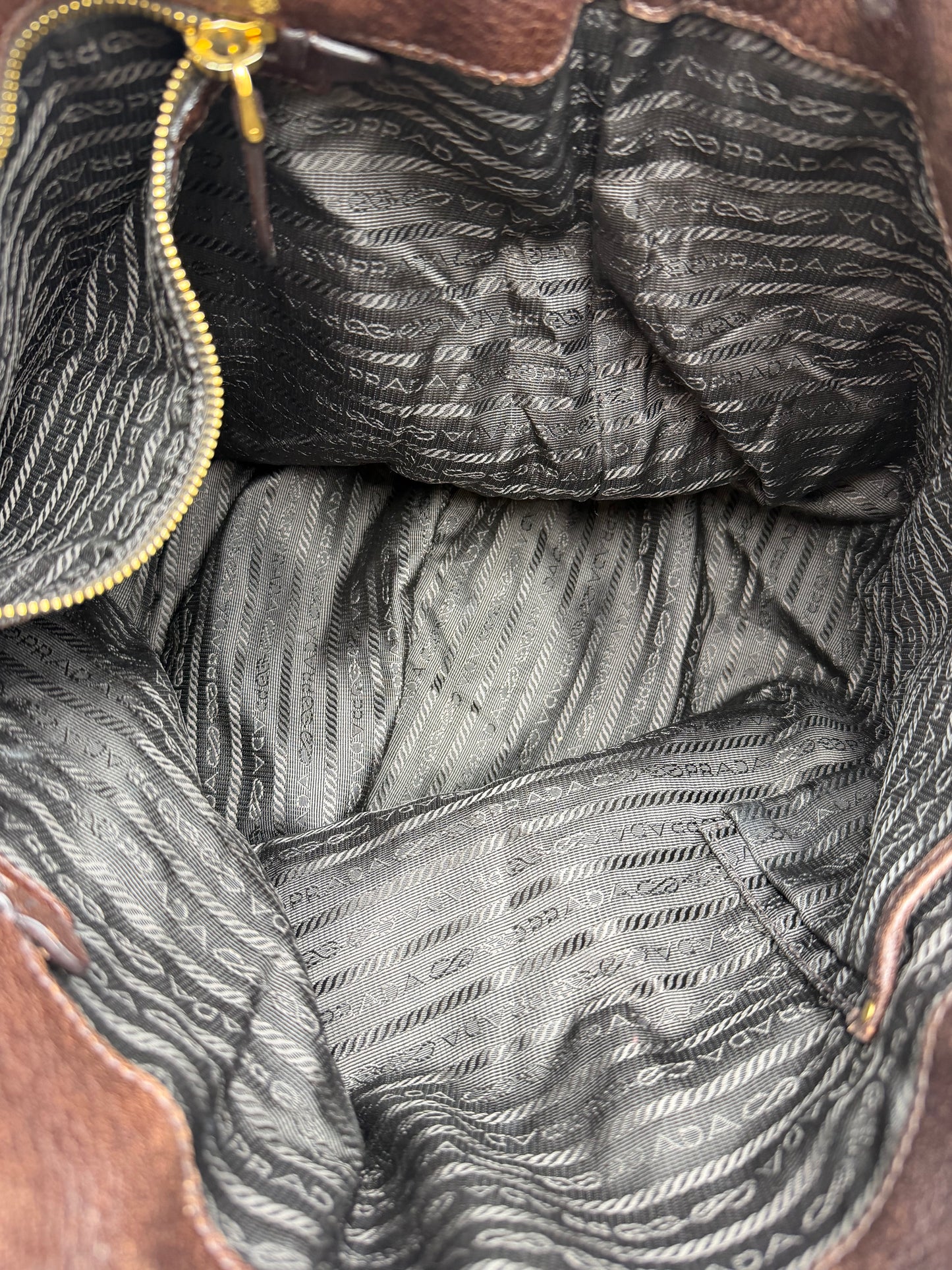 Prada Deerskin Hobo