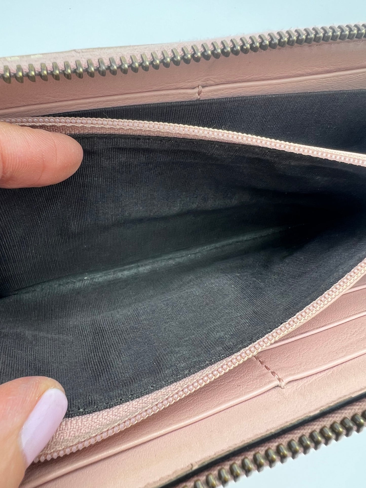 GucciGhost Pink Star Wallet