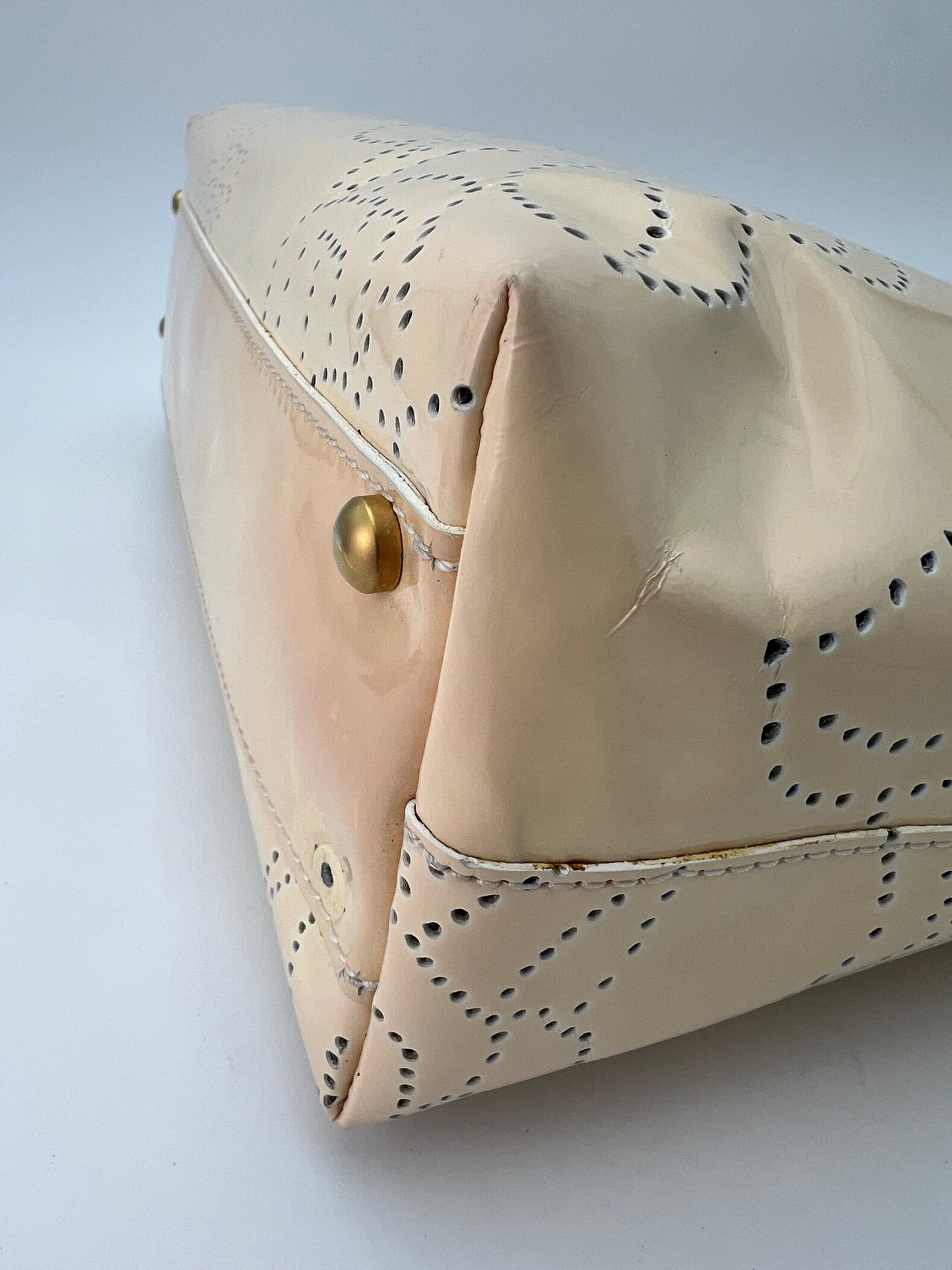 Chanel Camellia Patent Leather