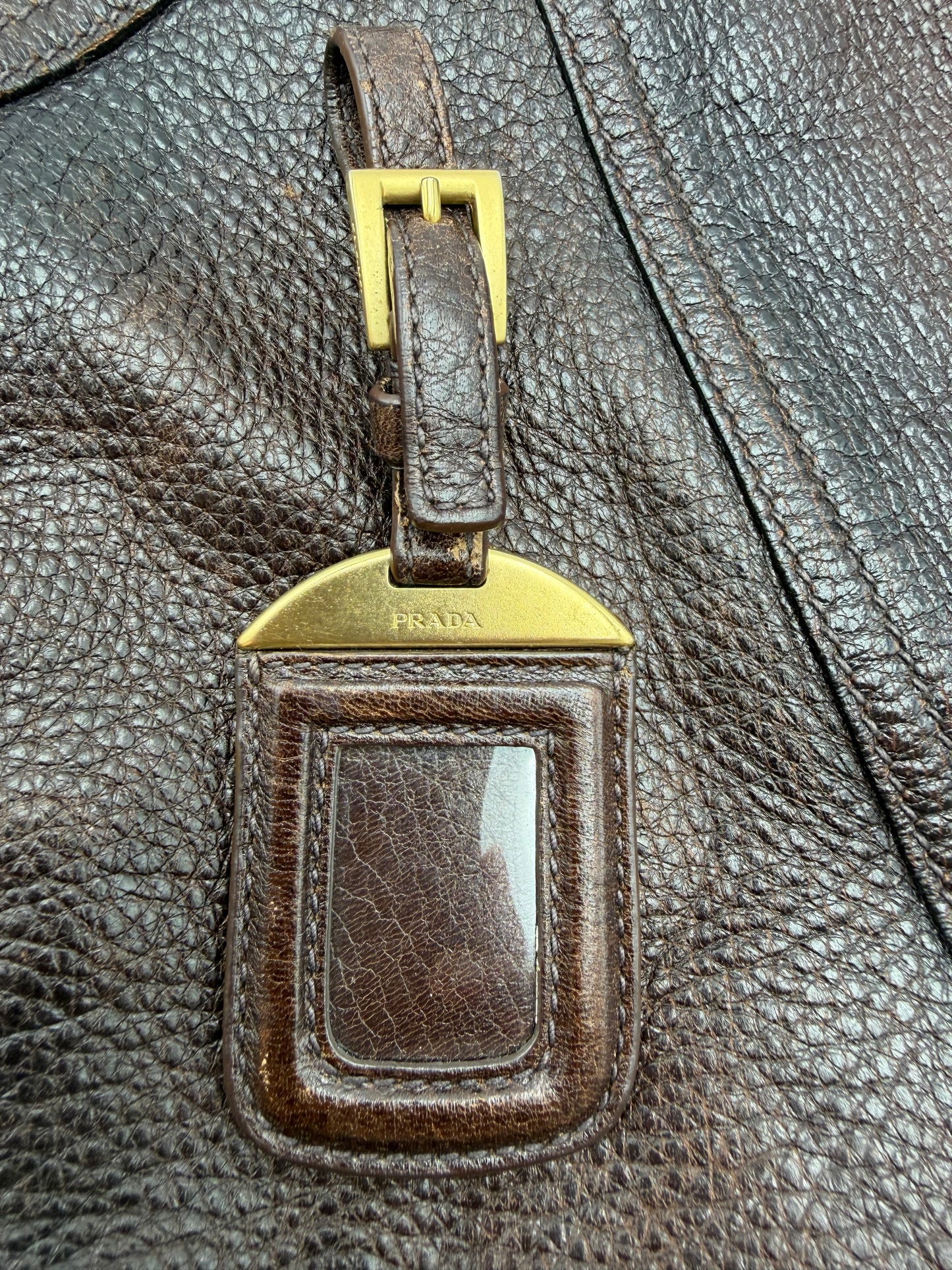 Prada Deerskin Hobo