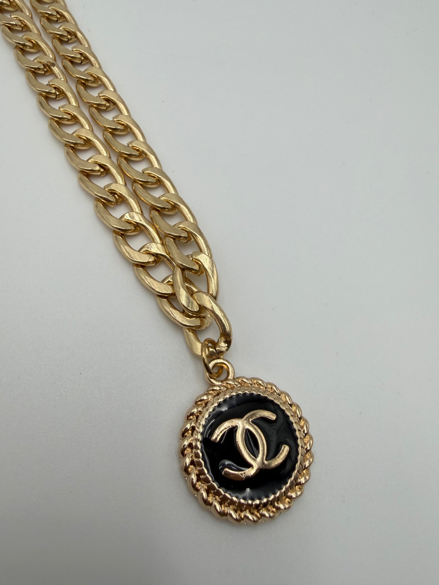 Chanel Interlocking CC Necklace