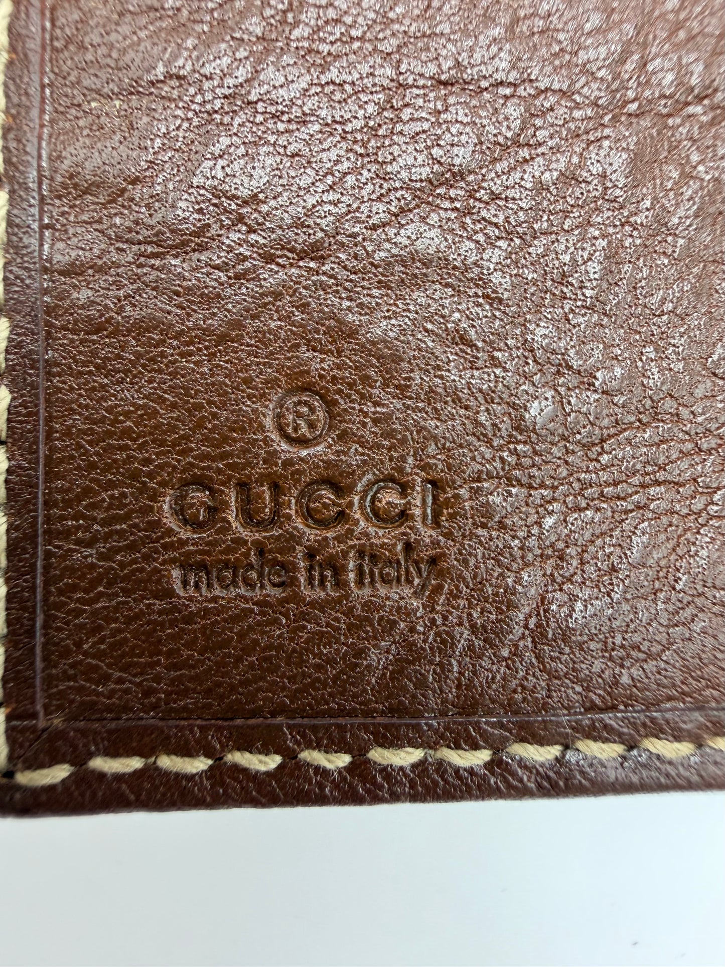 Gucci Monogram G-Clasp Wallet