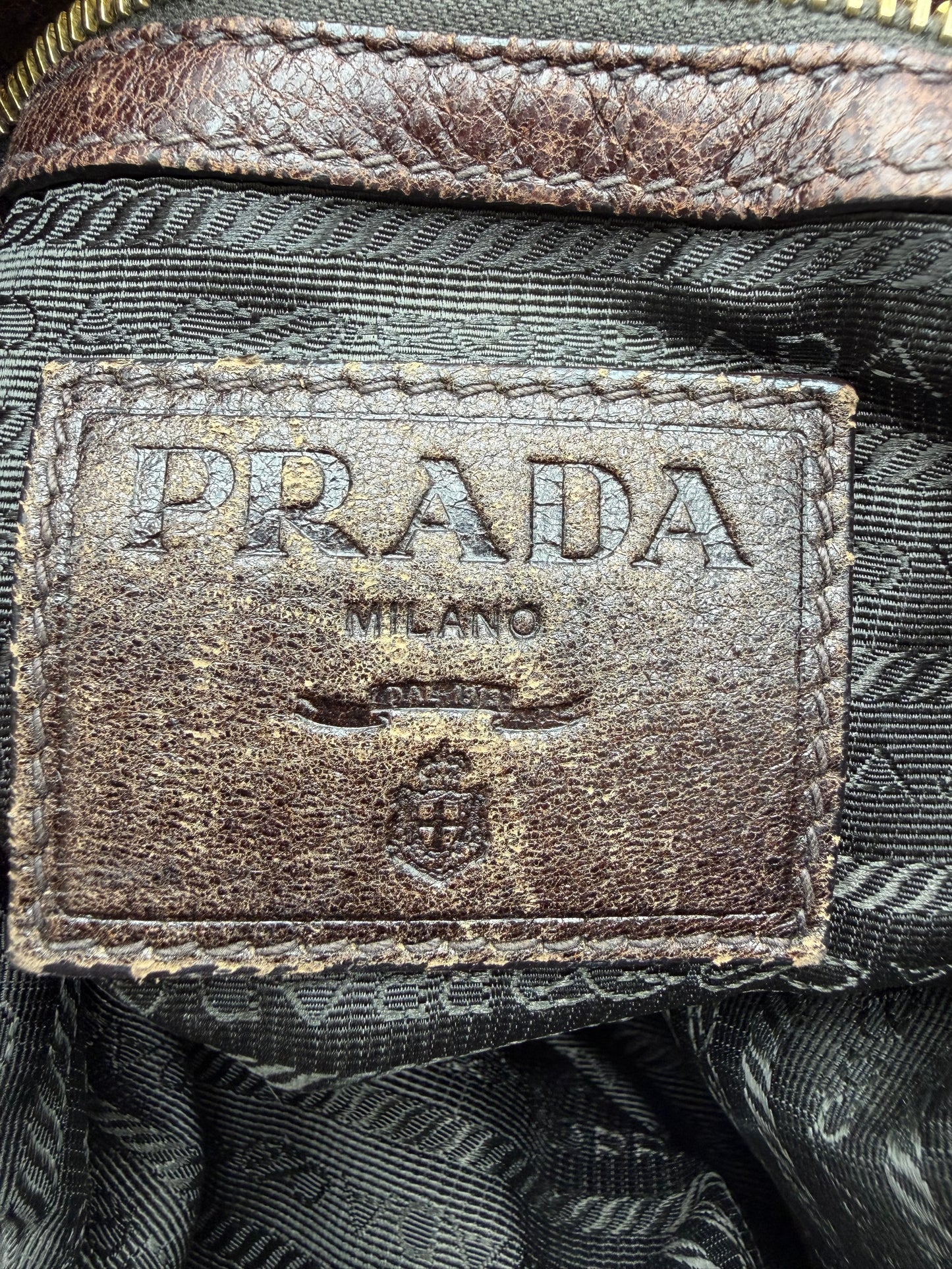 Prada Deerskin Hobo