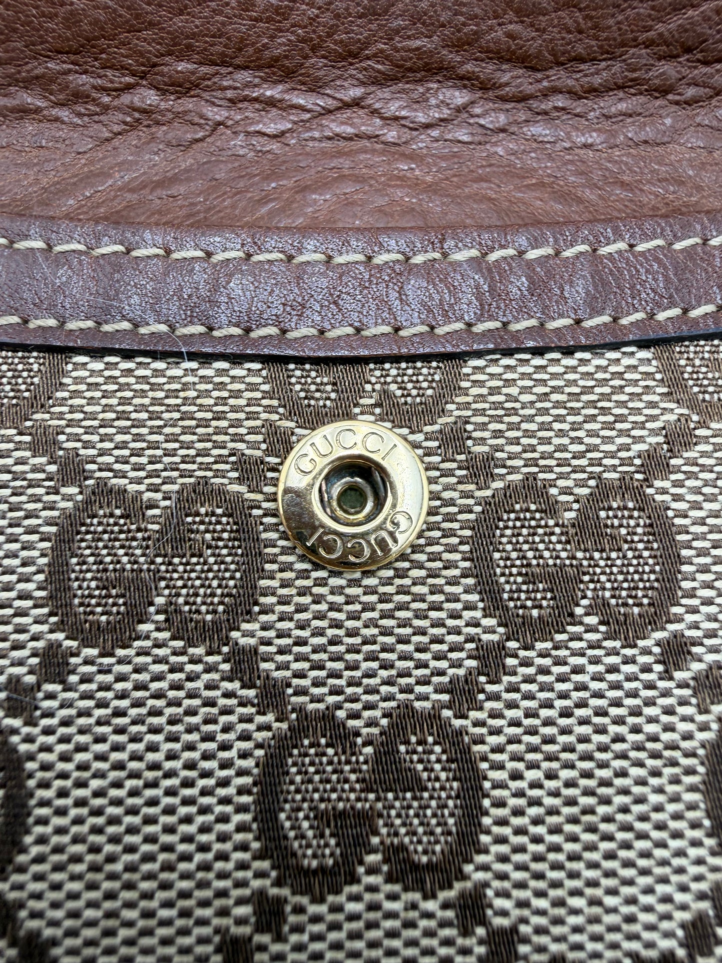 Gucci Monogram G-Clasp Wallet