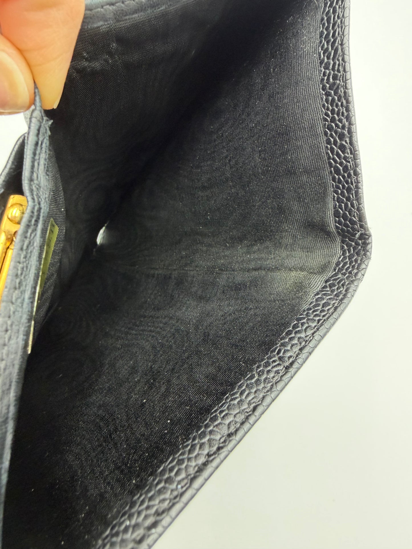 Chanel Caviar Leather Wallet