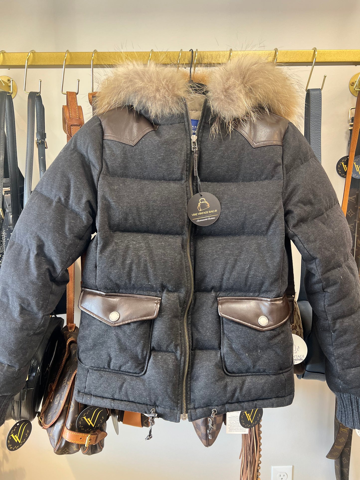 Vintage Burberry Puffer