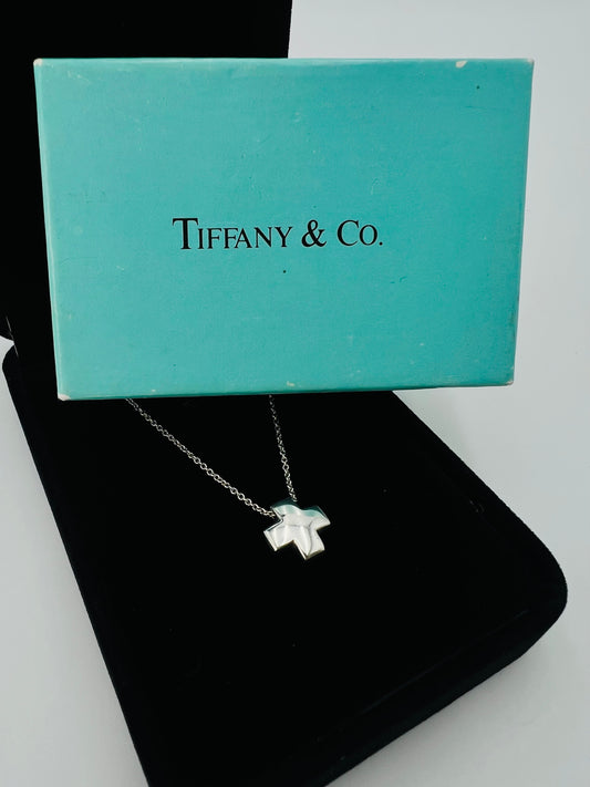 Tiffany Sterling Cross