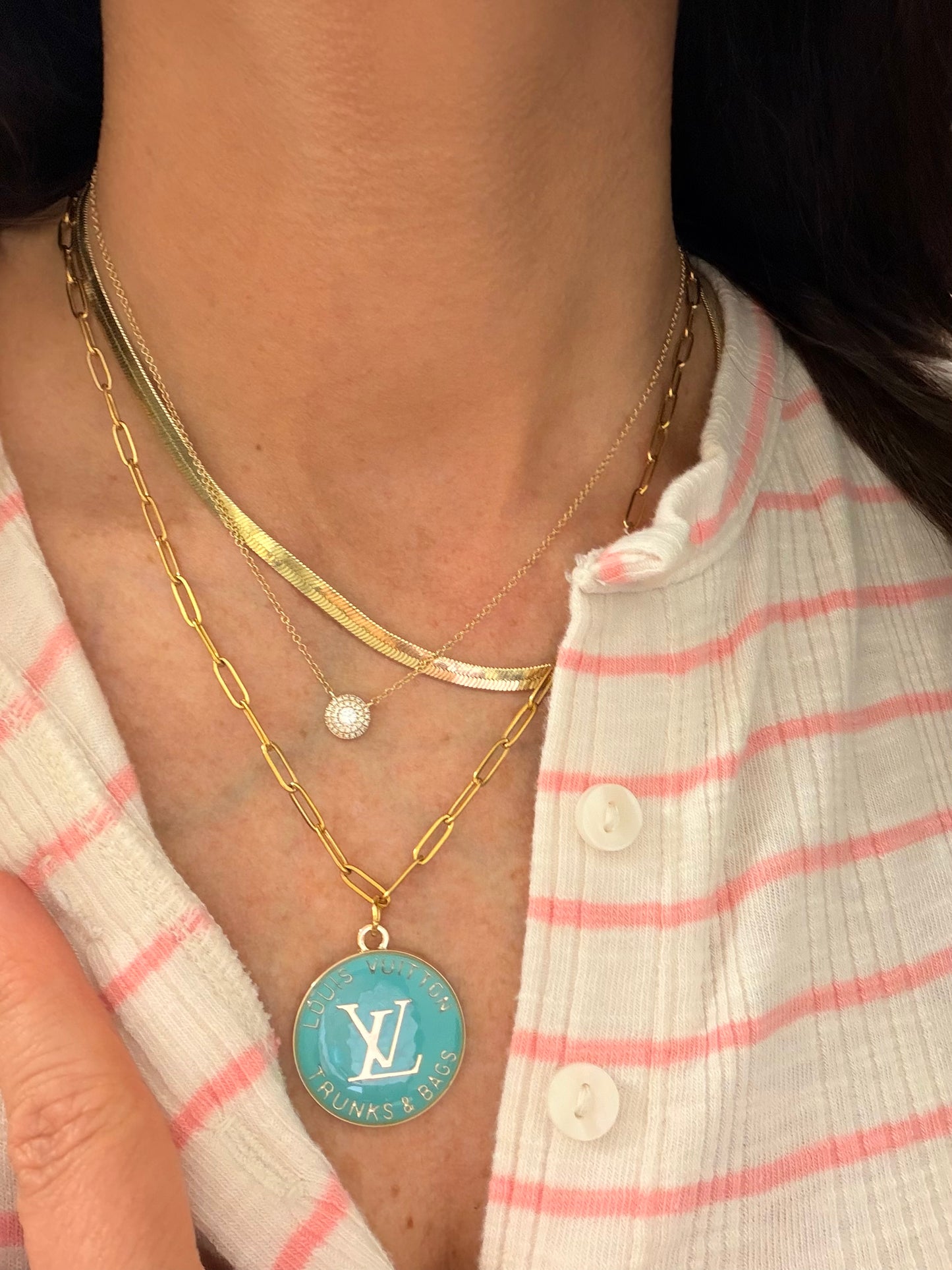 Louis Vuitton Charm Necklace