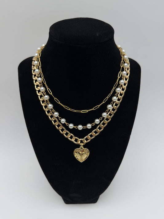 Louis Vuitton Heart Necklace