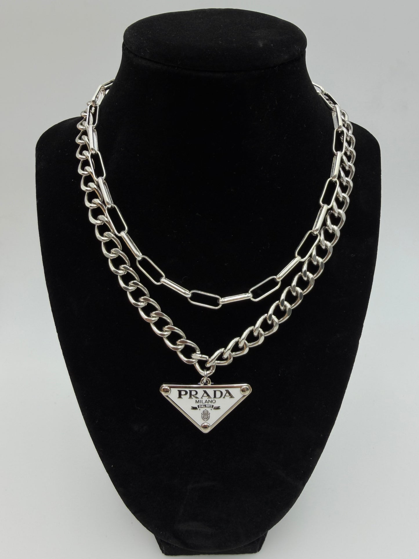 Prada Tiered Necklace