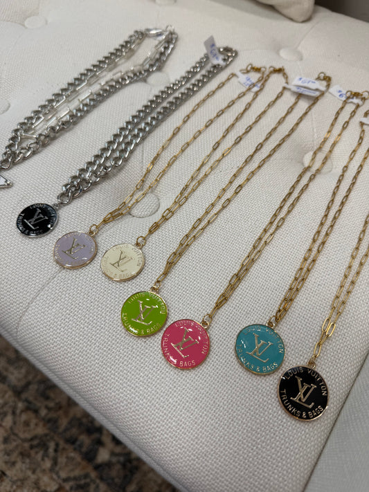 Louis Vuitton Charm Necklace