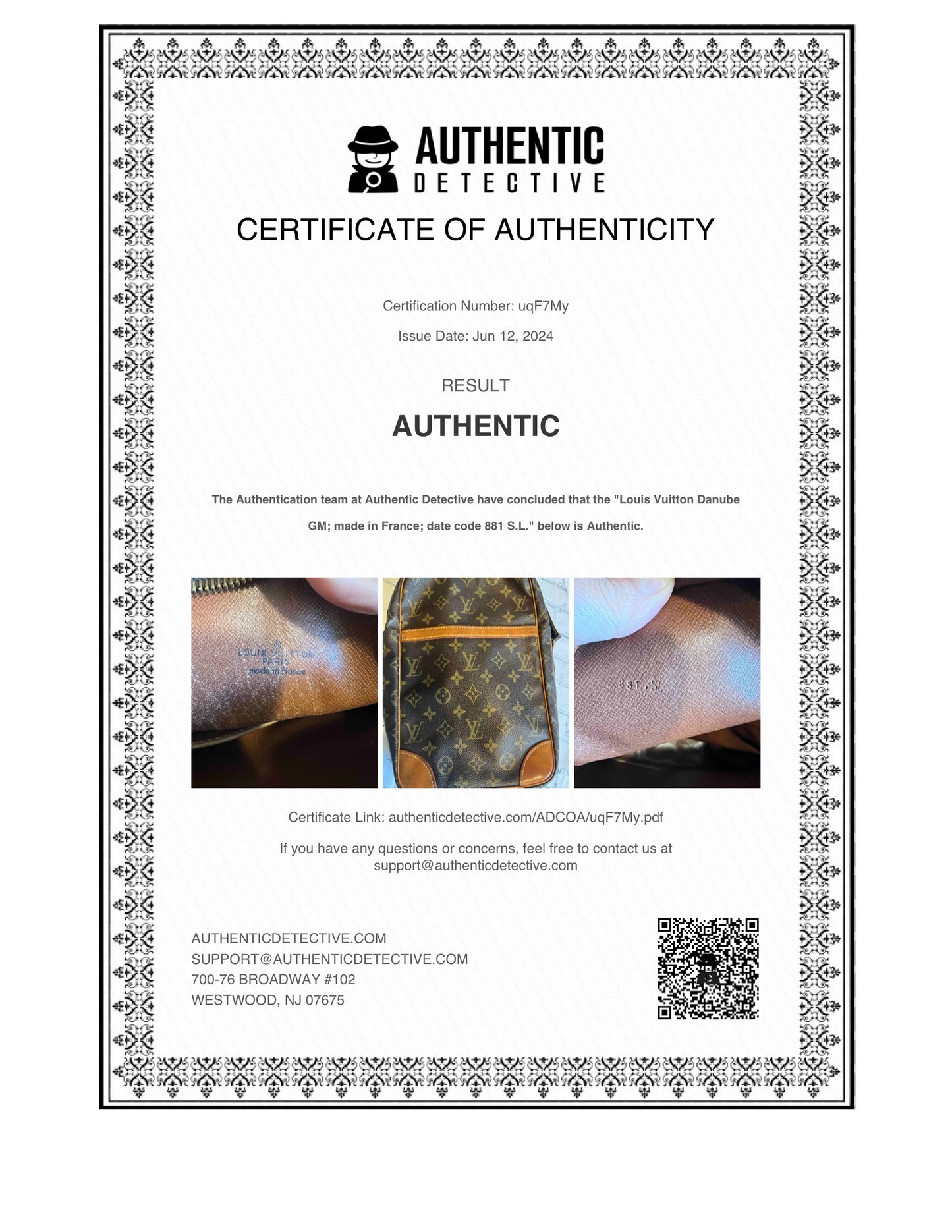 Louis Vuitton Danube GM